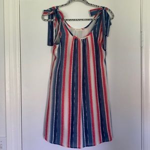 Sleeveless patriotic dress